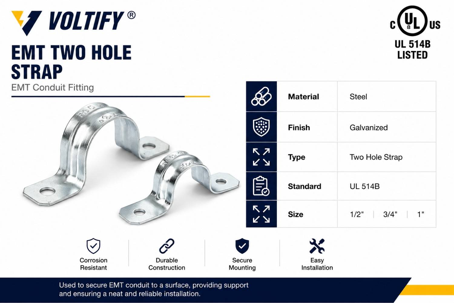EMT 90 Degree Elbow Pre-Galvanized