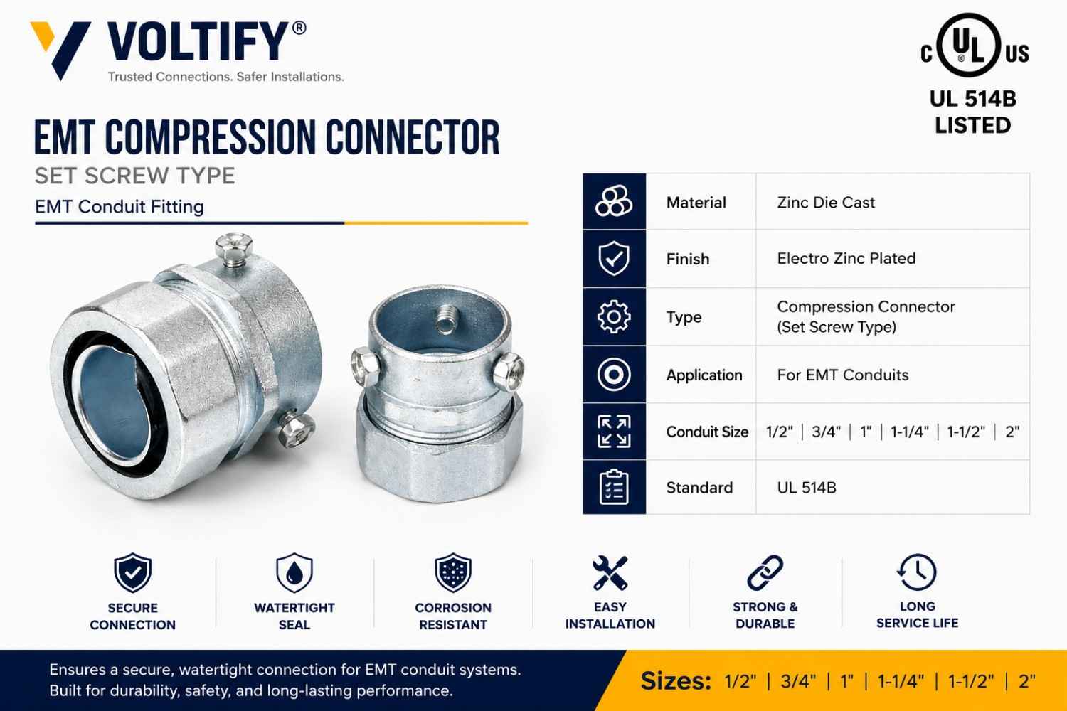 Compression Connectors
