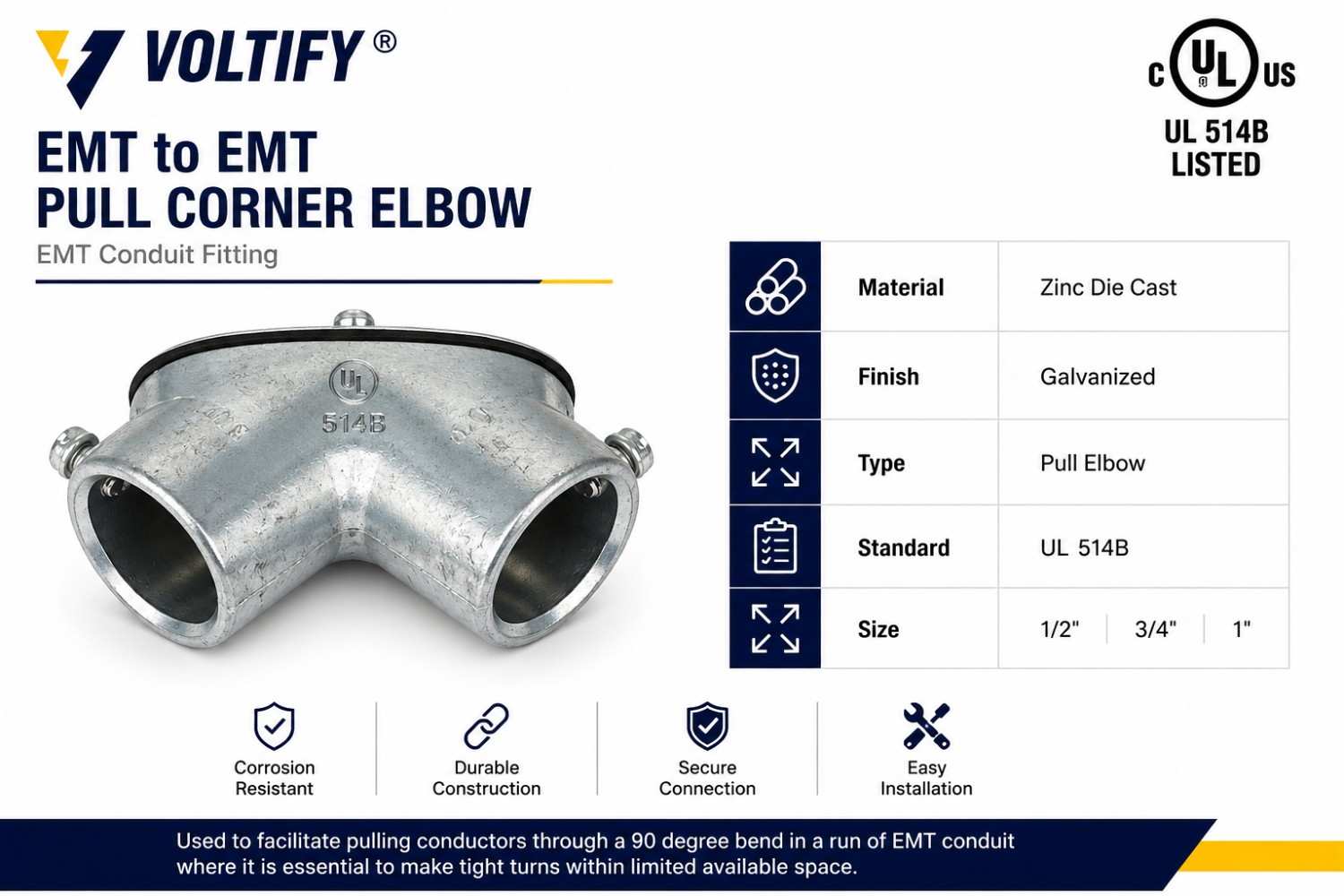 Set Screw Connector Zinc