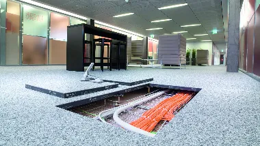 Cable Routing Systems under the Floor