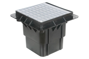 plastic underground inspection chamber with cover